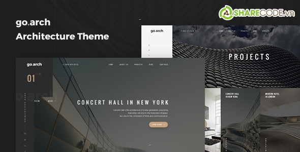 go.arch,Architecture,Interio,WordPress Theme,Theme Go.arch